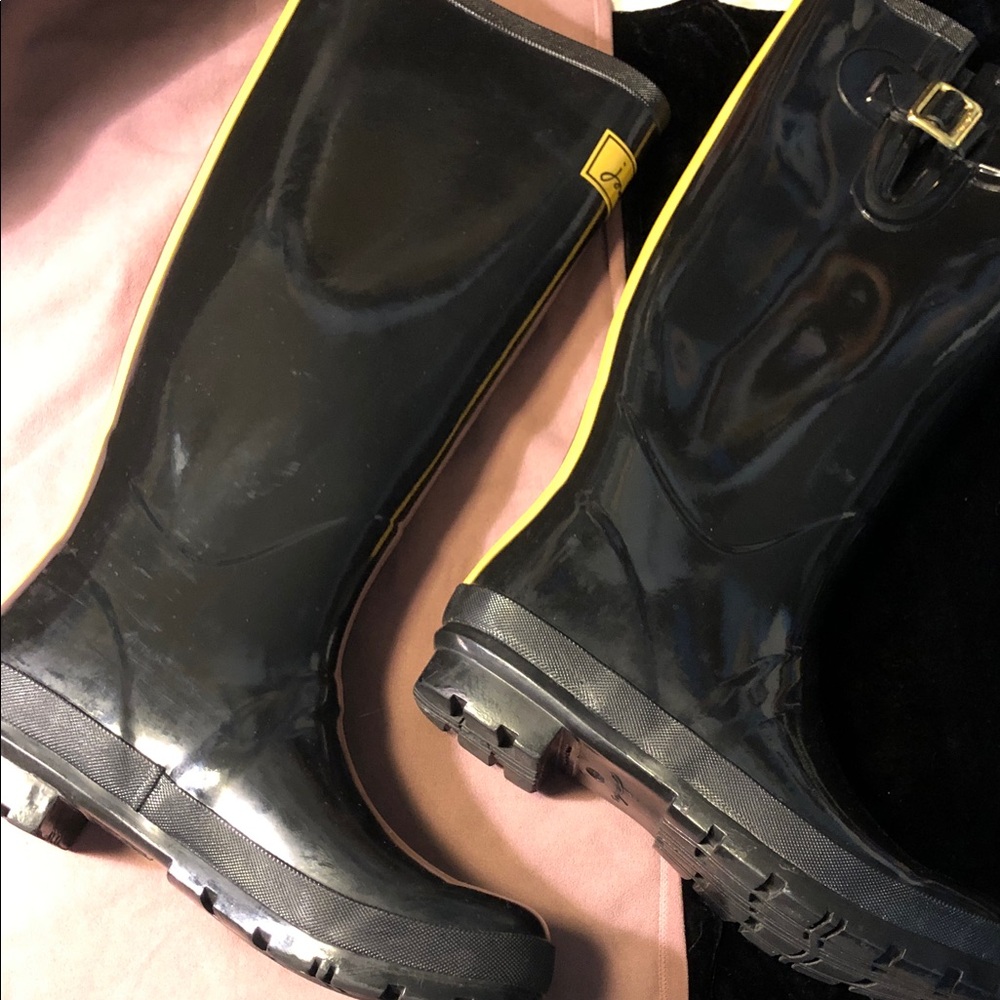 Joules Womens over calf rubber boots Houghton 9